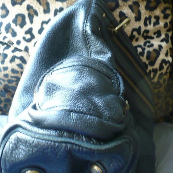 ❤️ MARC JACOBS Vintage Black Pebbled Leather Bag Handbag Shoulder - Picture 8 of 9